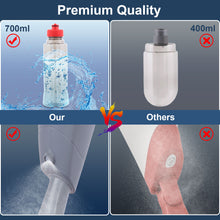 Load image into Gallery viewer, 360 Degree Microfiber Floor Spray Mop Cleaner Starter Kit with Integrated Spray and Included Refillable 600Ml Capacity Bottle and Reusable Microfiber Pad