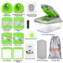 Load image into Gallery viewer, 13pcs Vegetable Spiralizer Mandoline Slicer Dicer Food Chopper Shredder Cutter