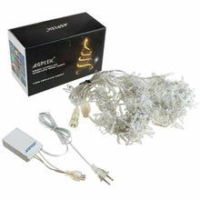Load image into Gallery viewer, 300 LED Curtain Fairy String Lights Decorations Warm White