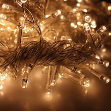 Load image into Gallery viewer, 300 LED Curtain Fairy String Lights Decorations Warm White