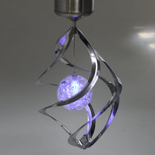 Load image into Gallery viewer, AGPtEK Solar Power LED Color Changing Wind Chime for Outdoor Garden Courtyard
