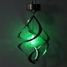 Load image into Gallery viewer, AGPtEK Solar Power LED Color Changing Wind Chime for Outdoor Garden Courtyard
