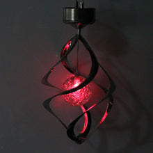 Load image into Gallery viewer, AGPtEK Solar Power LED Color Changing Wind Chime for Outdoor Garden Courtyard