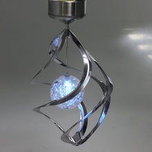 Load image into Gallery viewer, AGPtEK Solar Power LED Color Changing Wind Chime for Outdoor Garden Courtyard