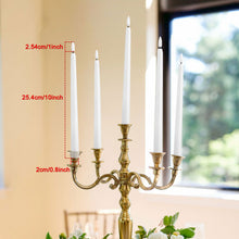Load image into Gallery viewer, IMAGE 12 Pcs Flameless Taper Candles with Remote & 325 ft Fishing line for Home, Wedding, Birthday Decoration, Warm White