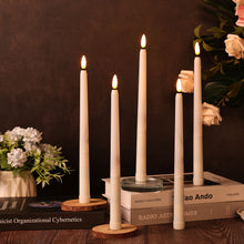 Load image into Gallery viewer, IMAGE 12 Pcs Flameless Taper Candles with Remote & 325 ft Fishing line for Home, Wedding, Birthday Decoration, Warm White