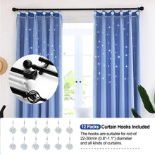 Load image into Gallery viewer, 12PCS Fashion Decorative Home Rose Shower Curtain Hooks For Interior Decoration White