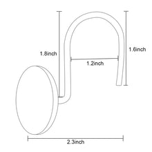 Load image into Gallery viewer, 12PCS Fashion Decorative Home Rose Shower Curtain Hooks For Interior Decoration White