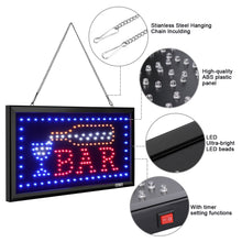 Load image into Gallery viewer, Business Bar Sign Advertisement Board Electric Display Sign LED Open Sign