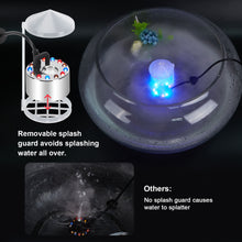 Load image into Gallery viewer, 12 LED Lights Mist Maker Fogger Adjustable Fog Atomizer Mini Air Humidifier Pond