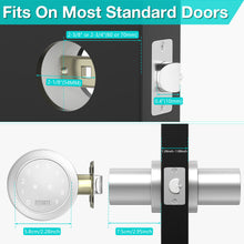 Load image into Gallery viewer, Electronic Door Lock with Spare Keys Metal Door Knob, Touch-screen Digital Door Lock