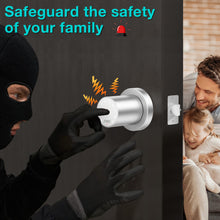 Load image into Gallery viewer, Electronic Door Lock with Spare Keys Metal Door Knob, Touch-screen Digital Door Lock