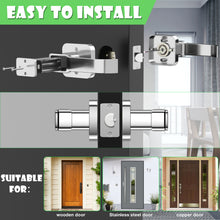 Load image into Gallery viewer, FITNATE Smart Biometric Door Lock Fingerprint Door knob with App Control for Bedroom,Home,Hotel,Office, Silver