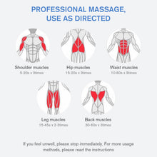 Load image into Gallery viewer, AGPTEK Portable Massage Gun, Deep Tissue Percussion Massager for Pain Relief, Electric Muscle Massager, Quiet Powerful Brushless Motor, 4 Level up to 3000 RPM