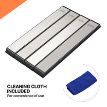 Load image into Gallery viewer, IMAGE 240/400/600/1000 Diamond Sharpener, Diamond Plate Sharpener Set, Kitchen Knife Grinding Diamond Sharpening Plate