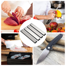 Load image into Gallery viewer, IMAGE 240/400/600/1000 Diamond Sharpener, Diamond Plate Sharpener Set, Kitchen Knife Grinding Diamond Sharpening Plate