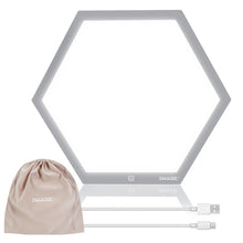 Load image into Gallery viewer, IMAGE 17.2×14.9 Inch Hexagon LED Light Box for Tracing, 3 Brightness Levels, Ideal Light Table for Creative Exploration: Drawing, Streaming, Sketching, Animation, Stenciling