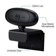Load image into Gallery viewer, 1080P Full HD USB Webcam for PC Desktop & Laptop Web Camera with Microphone
