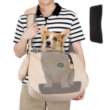 Load image into Gallery viewer, Ownpets Beige Pet Sling Carrier with Adjustable Strap and Pocket Shoulder Pad Fits 15 to 20lbs Extra-Large Dog/Cat