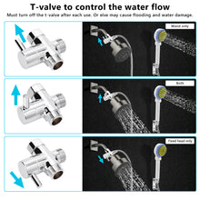 Load image into Gallery viewer, Pet Shower Sprayer, Dog Combing Shower Sprayer with Hose & Diverter for Dogs & Cats, Ideal Pet Bath Brush Sprayer Set for Indoor, Outdoor Bathing, Grooming, Massaging & More