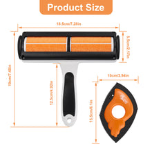 Load image into Gallery viewer, Pet Hair Remover, Reusable Cat and Dog Hair Remover Roller & Bonus Pet Lint Scraper, Ideal for Couches, Beds, Car Seats, Carpets, Clothes & More