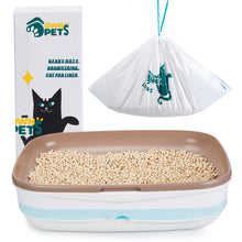 Load image into Gallery viewer, Extra Large Durable Litter Box Liners, 2mil Thick, 33lbs Load Capacity, Drawstring Closure, Fragrance-Free, 10 Per Box