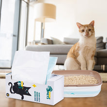 Load image into Gallery viewer, Extra Large Durable Litter Box Liners, 2mil Thick, 33lbs Load Capacity, Drawstring Closure, Fragrance-Free, 10 Per Box