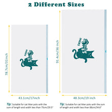 Load image into Gallery viewer, Extra Large Durable Litter Box Liners, 2mil Thick, 33lbs Load Capacity, Drawstring Closure, Fragrance-Free, 10 Per Box