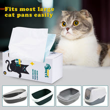 Load image into Gallery viewer, Extra Large Durable Litter Box Liners, 2mil Thick, 33lbs Load Capacity, Drawstring Closure, Fragrance-Free, 10 Per Box
