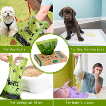 Load image into Gallery viewer, Ownpets 150 Counts Large Dog Poop Bags with Handles Leak Proof, Extra Thick and Unscented Doggie Poop Bags