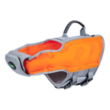 Load image into Gallery viewer, Inflatable Dog Life Jacket, Innovative Lightweight Design, High-Visibility Bright Orange with Reflective Strips, Size L