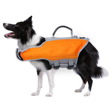 Load image into Gallery viewer, Inflatable Dog Life Jacket, Innovative Lightweight Design, High-Visibility Bright Orange with Reflective Strips, Size XL