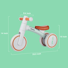 Load image into Gallery viewer, WELSPO Baby Balance Bike for 1 Year Old Boy and Girl First Birthday Gifts Pedal-less 3 Wheels Mini Bike, Young Toddlers Infant Walker for 12-36 Months