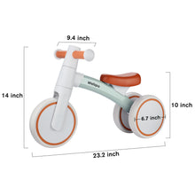 Load image into Gallery viewer, WELSPO Baby Balance Bike for 1 Year Old Boy and Girl First Birthday Gifts Pedal-less 3 Wheels Mini Bike, Young Toddlers Infant Walker for 12-36 Months