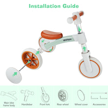 Load image into Gallery viewer, WELSPO Baby Balance Bike for 1 Year Old Boy and Girl First Birthday Gifts Pedal-less 3 Wheels Mini Bike, Young Toddlers Infant Walker for 12-36 Months
