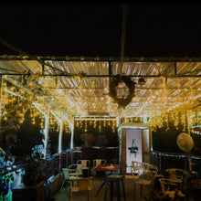 Load image into Gallery viewer, 5M/16.4FTx0.6M/2FT 150LED Extendable Fairy curtain Icicle Light 8 model connectable Icicle String Light