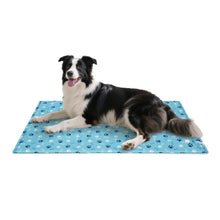 Load image into Gallery viewer, Ownpets Pet Cooling Mat for Dogs & Cats, Water-Filled Leak-proof Ice Pad, Durable Oxford Fabric, Indoor-Outdoor Use, Lake Blue, Size XL