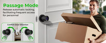 Load image into Gallery viewer, FITNATE 4-in-1 Smart Fingerprint Door Lock - Fingerprint Unlock, Password Unlock, App Control, Emergency Backup Key, Suitable for Office, Home, and Hotel