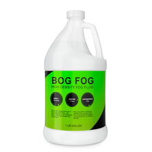 Load image into Gallery viewer, Bog FOG, High Density Fog Juice, Extreme High Density Fog Fluid Long 1 Hour Hang Time  for Halloween and Home Haunters, Theatrical Effects 1 Gallon