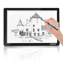Load image into Gallery viewer, Magnetic LED Artcraft Tracing Light Pad A4 size Lightbox Tatoo Pad Sketching Designing