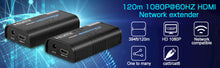 Load image into Gallery viewer, LKV373A Version 4.0 HDMI Extender Receiver 120M for HD STB DVD PS3 Ethernet LAN