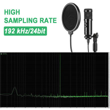 Load image into Gallery viewer, AGPtEK USB Condenser Microphone+Table Stand+Pop filter Kit+Wind Foam for Laptops PC Phones