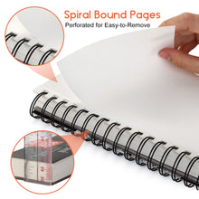 Load image into Gallery viewer, Sketch Book Set 4 Packs 400 Sheets Ideal for Pens Pencils Pastels Charcoal Graphite