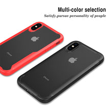 Load image into Gallery viewer, For iPhone XS OR XS MAX Hybrid Bumper Shockproof Case Cover Case Clear Bumper Protective Cover