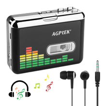 Load image into Gallery viewer, Portable Cassette Audio Music Player Tape-To-MP3 Converter Cassette Recorder