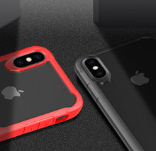 Load image into Gallery viewer, For iPhone XS OR XS MAX Hybrid Bumper Shockproof Case Cover Case Clear Bumper Protective Cover