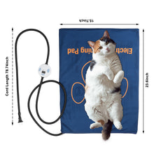 Load image into Gallery viewer, 24in Pet Heating Pad Electric Blanket Waterproof Mat Mattress Washable Cover Dog Catr