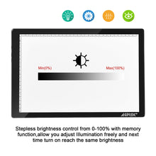 Load image into Gallery viewer, Magnetic LED Artcraft Tracing Light Pad A4 size Lightbox Tatoo Pad Sketching Designing