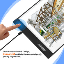 Load image into Gallery viewer, A4 Size LED Artcraft Tracing Light Pad Box Tatoo Aniamtion Sketching Designing Stencilling