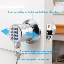 Load image into Gallery viewer, Smart Lock, FITNATE Keyless Smart Lock Digital Door Lock with Keypad, Waterproof Electronic Keypad Door Lock with Spare Keys, Great for Home, Hotel and Office